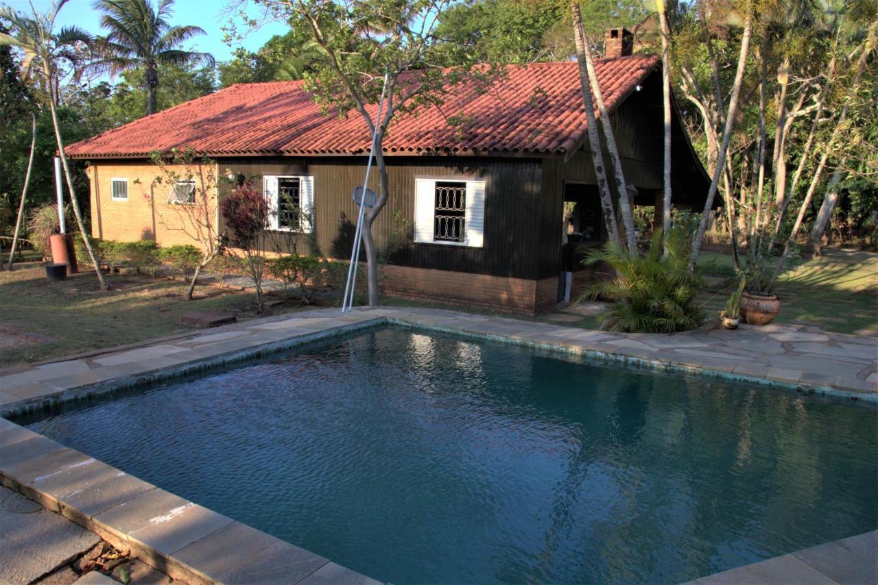 Vila Casa Unica Com Piscina E Lareira A 1,2 Km Do Centro Chapada dos Guimarães Exteriér fotografie